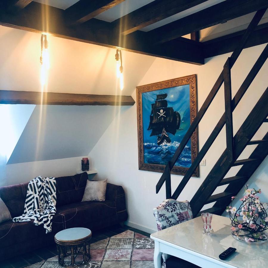 Duplex Apartment Antwerpen Bagian luar foto